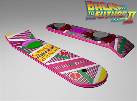 marty mcfly hoverboard skateboard.